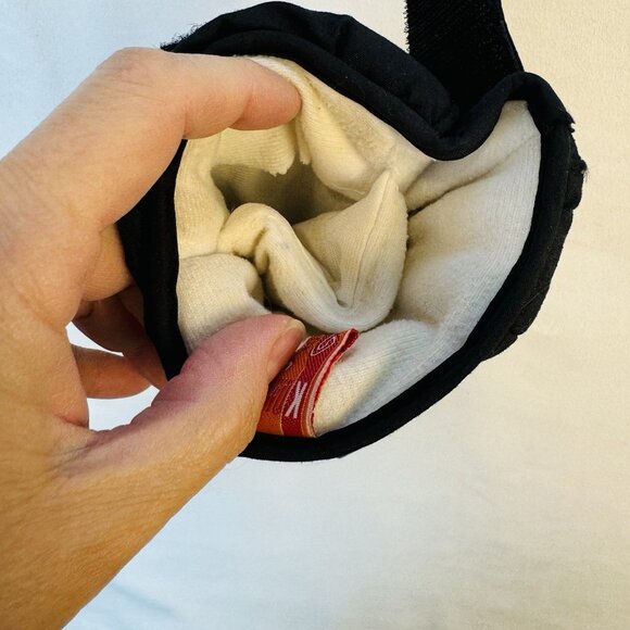 kombi mittens Women Waterguard Leather Palm Sz M Heat Pack Pocket - Picture 7 of 8